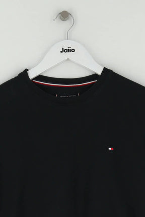 T-shirt Tommy Hilfiger Noir en Coton
