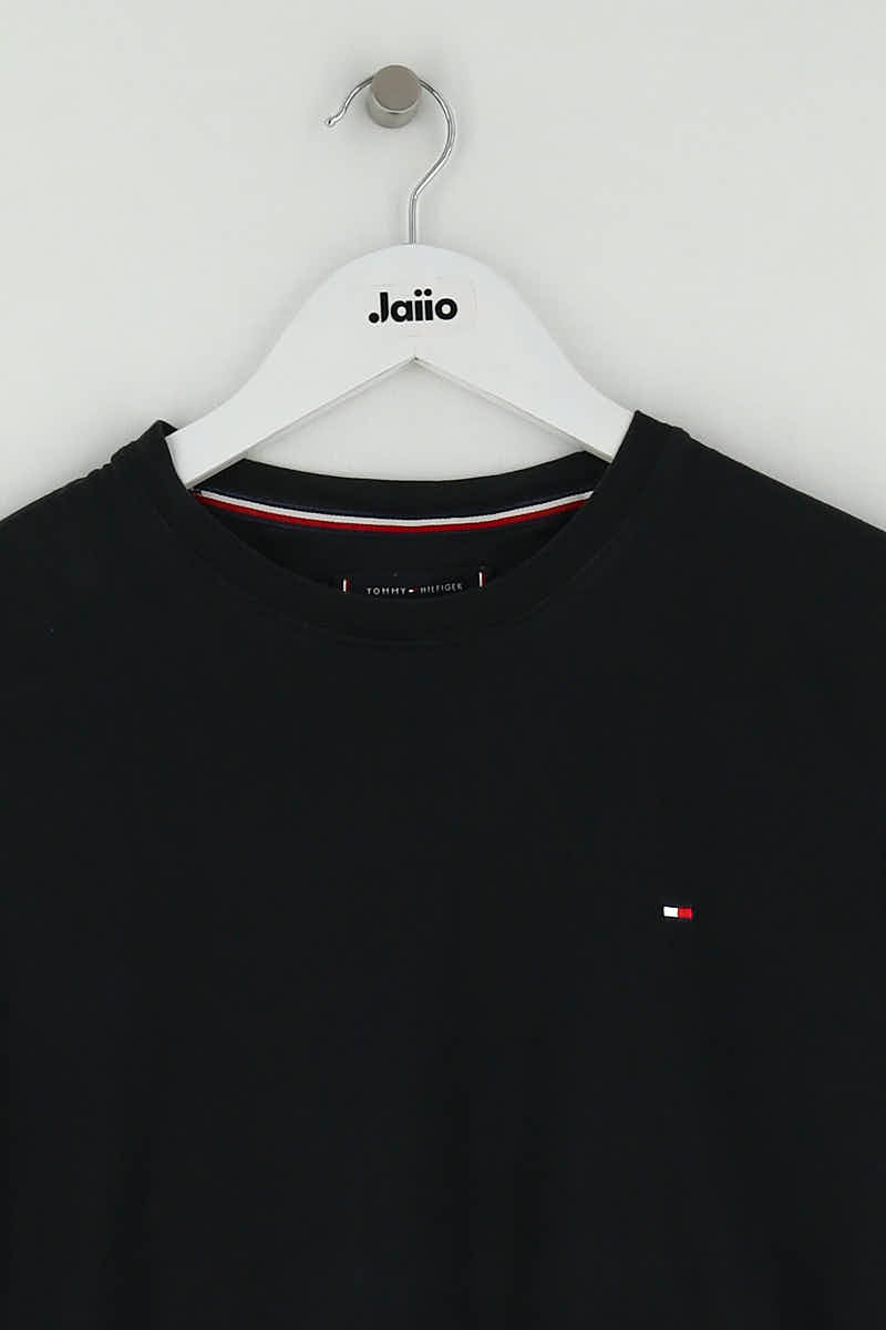 T-shirt Tommy Hilfiger Noir en Coton