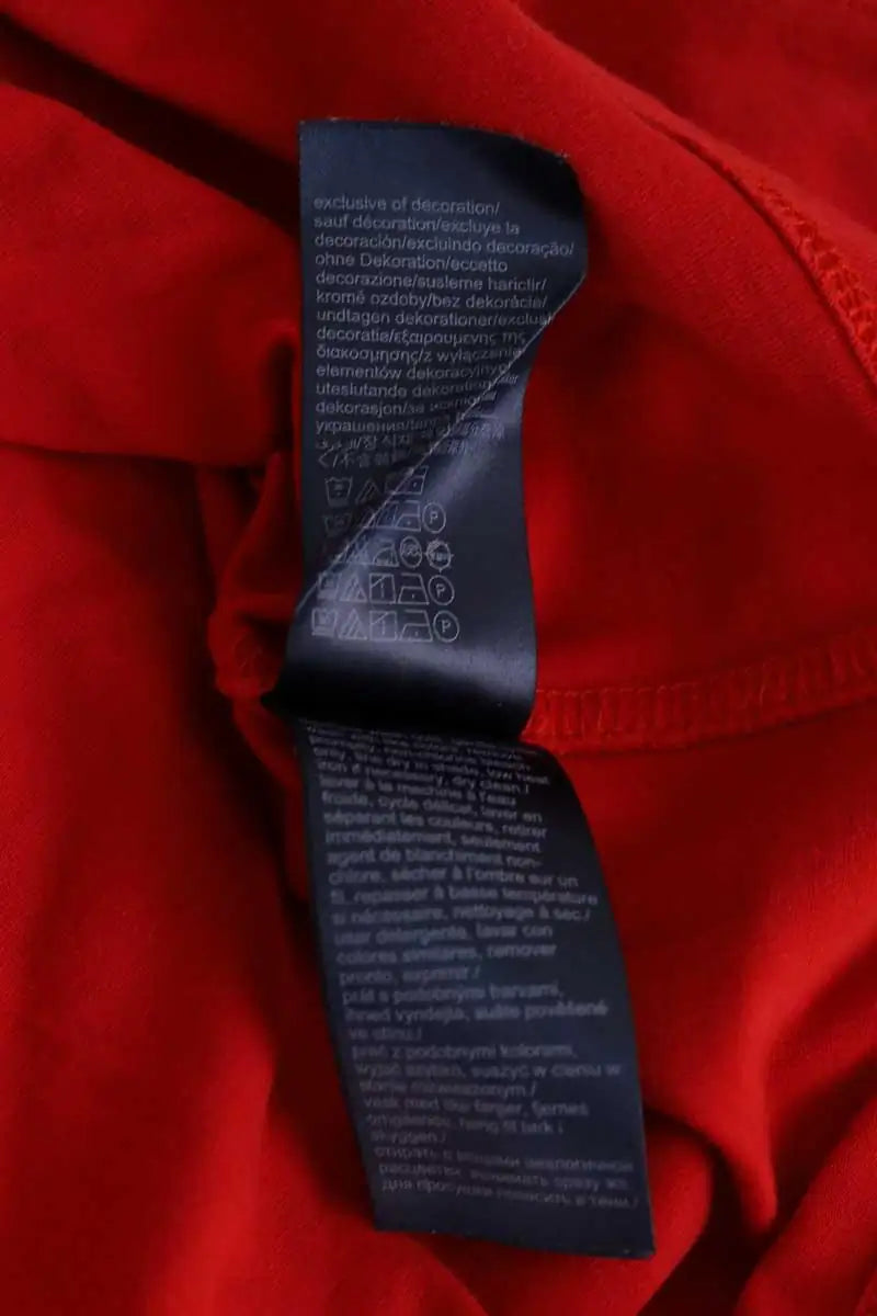 T-shirt Tommy Hilfiger Rouge en Coton