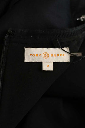 T-shirt Tory Burch Noir en Soie