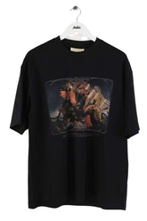 T-shirt un Magasin Différent Noir en Coton, taille M - Seconde Main