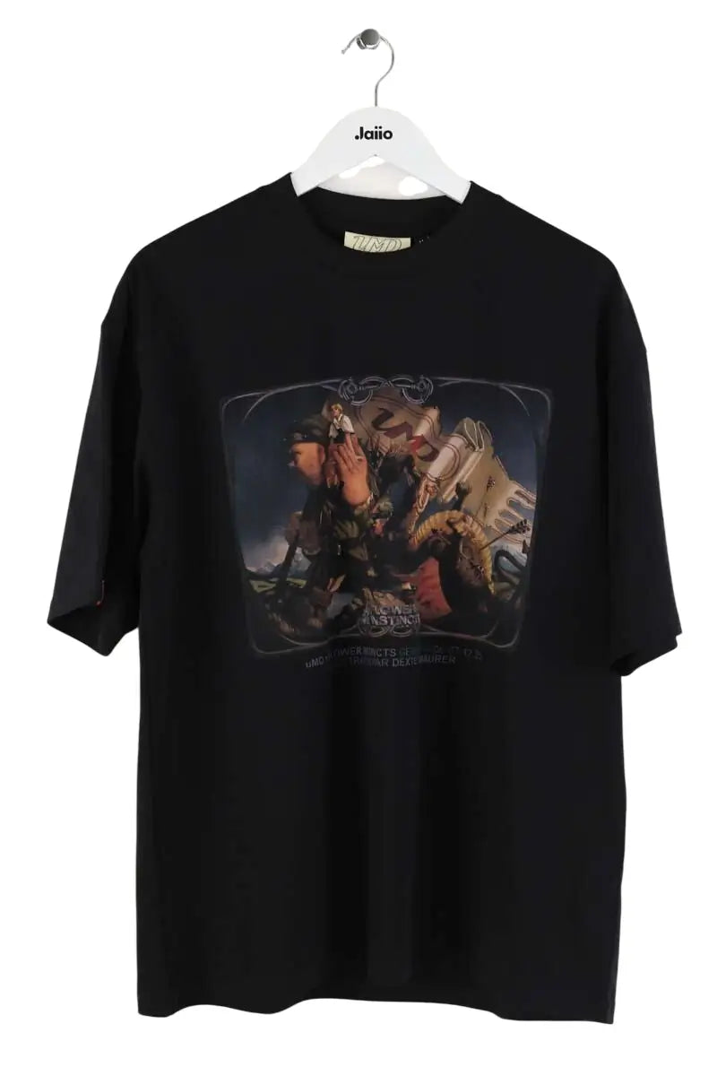 T-shirt un Magasin Différent Noir en Coton, taille M - Seconde Main