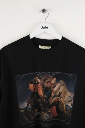 T-shirt un Magasin Différent Noir en Coton