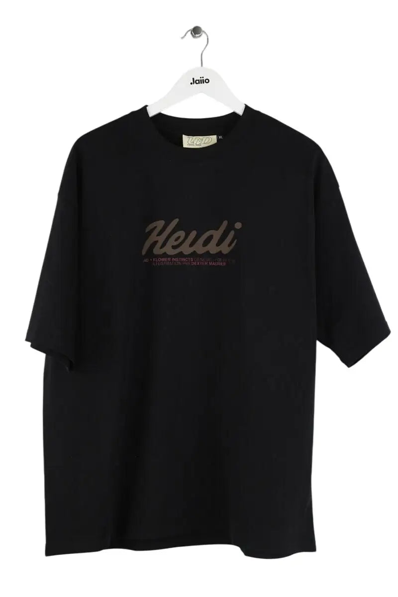 T-shirt un Magasin Différent Noir en Coton, taille XL - Seconde Main