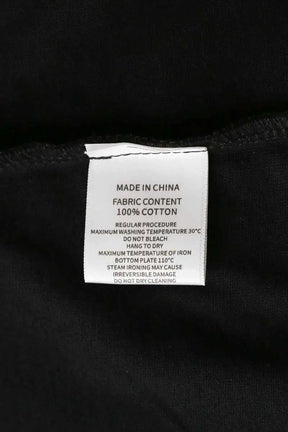 T-shirt un Magasin Différent Noir en Coton