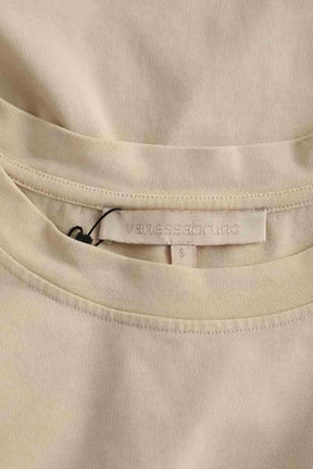 T-shirt Vanessa Bruno Beige en Coton