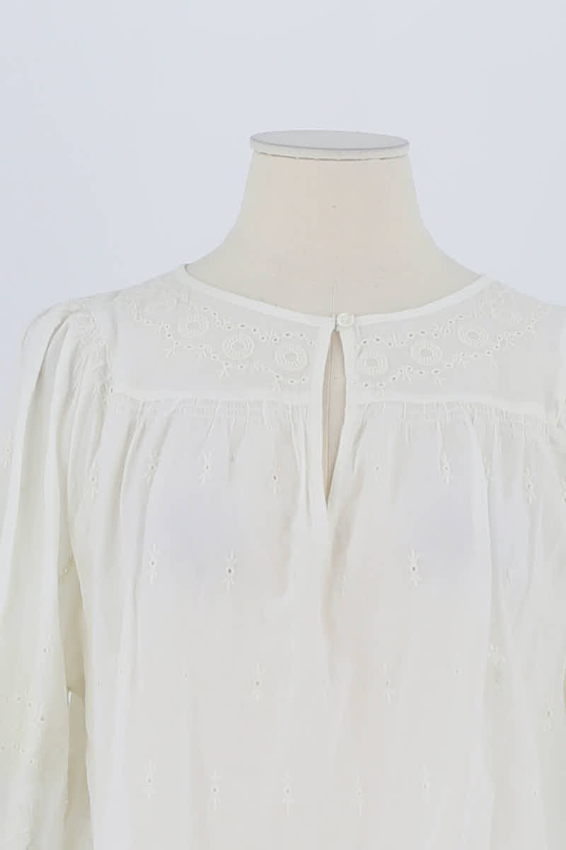 T-shirt Vanessa Bruno Blanc en Lin