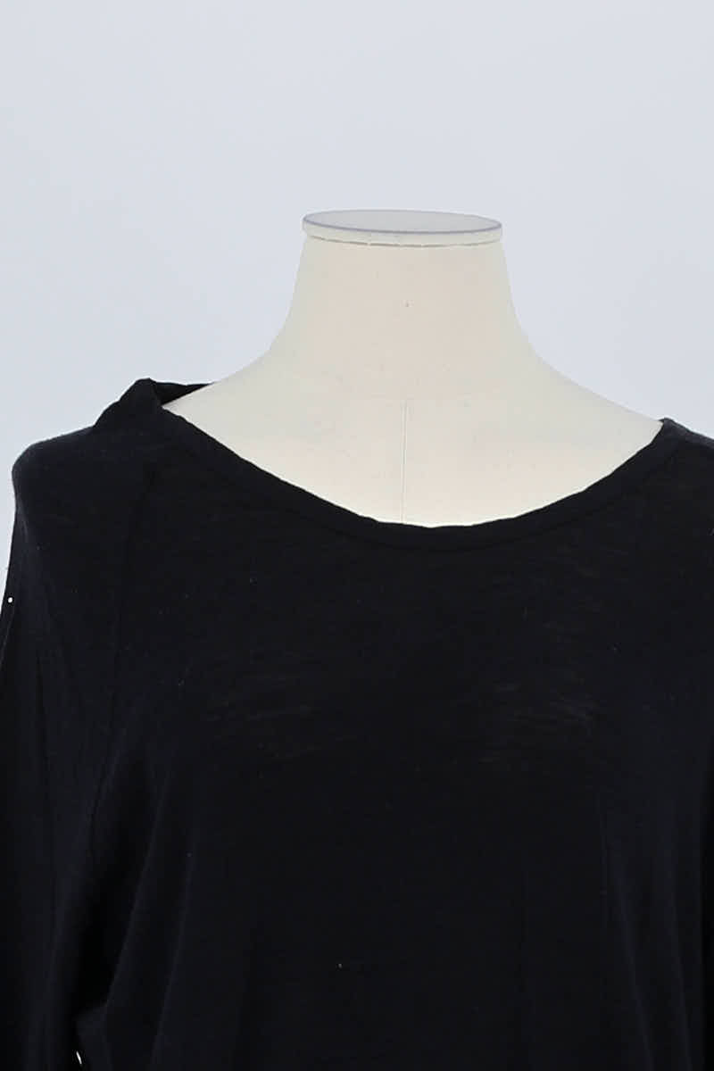 T-shirt Vanessa Bruno Noir en Laine