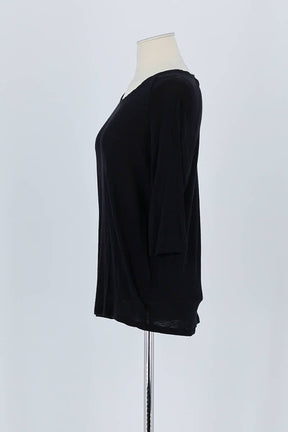 T-shirt Vanessa Bruno Noir en Laine