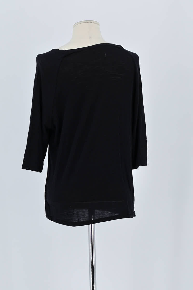 T-shirt Vanessa Bruno Noir en Laine