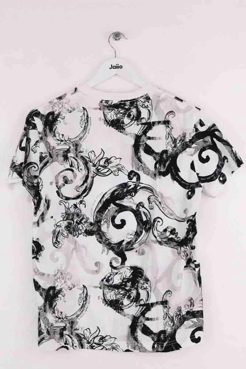 T-shirt Versace Blanc en Coton