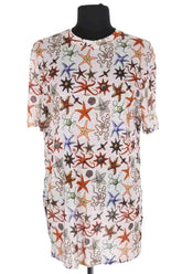 T-shirt Versace Blanc en Coton, taille XS - Seconde Main