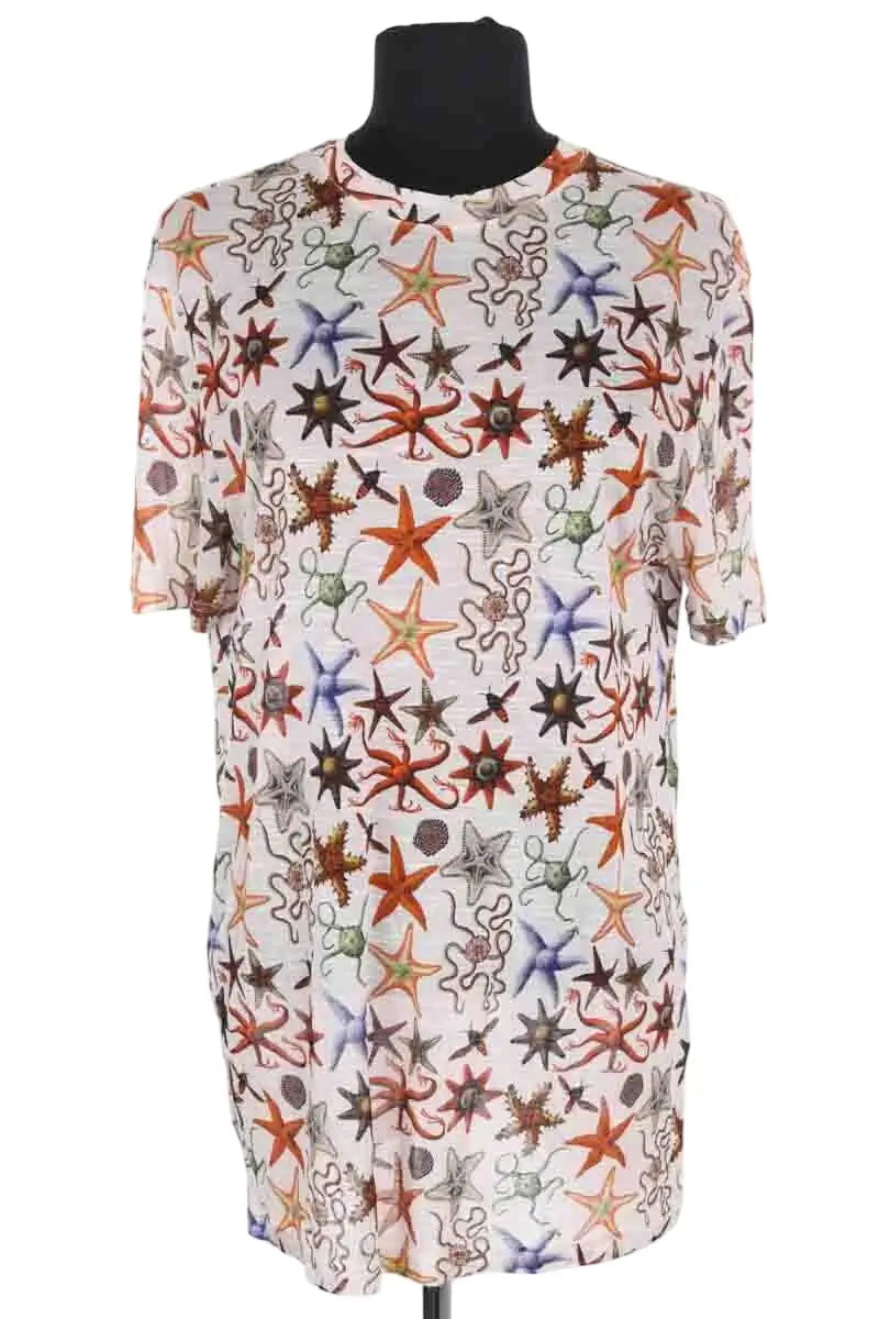 T-shirt Versace Blanc en Coton, taille XS - Seconde Main
