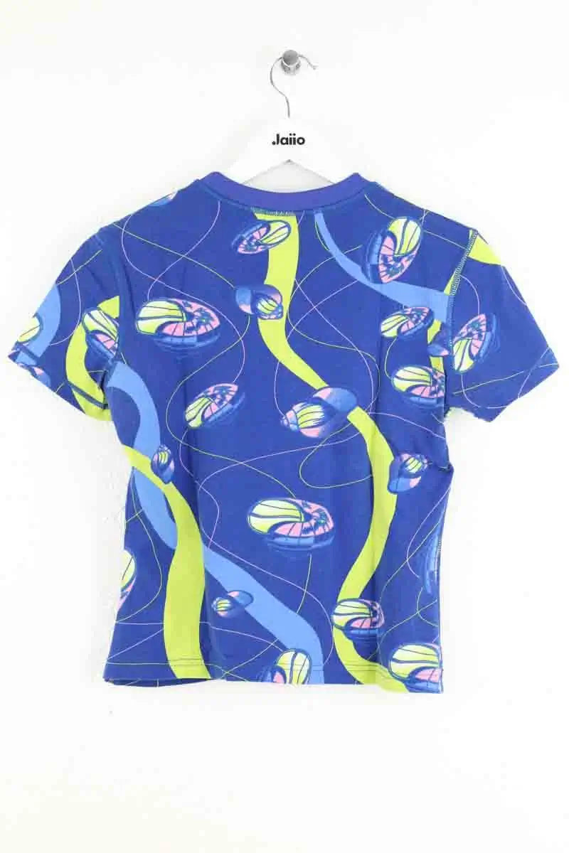 T-shirt Versace Bleu en Coton