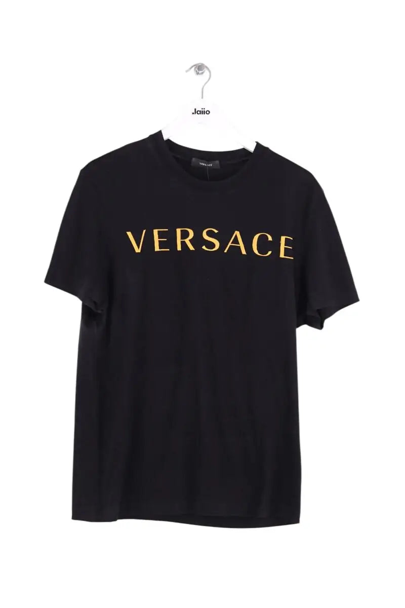 T-shirt Versace Noir en Coton, taille M - Seconde Main