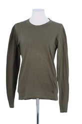 T-shirt Yves Saint Laurent Kaki en Coton, taille M - Seconde Main
