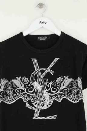 T-shirt Yves Saint Laurent Noir en Coton