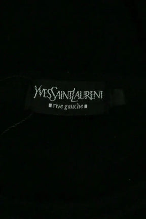 T-shirt Yves Saint Laurent Noir en Coton