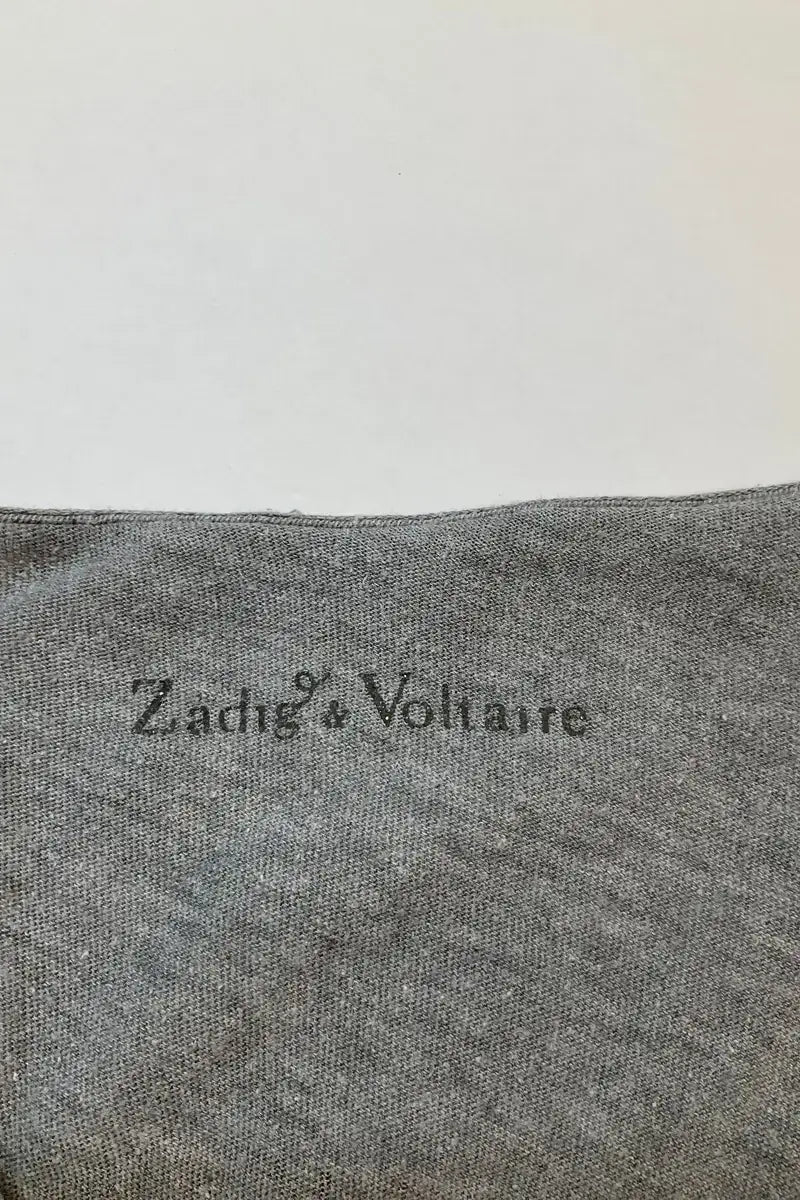 T-shirt Zadig & Voltaire Anthracite en Coton