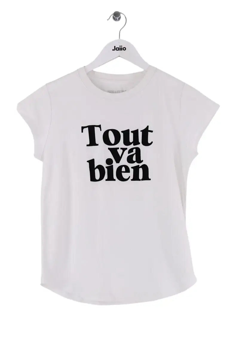T-shirt Zadig & Voltaire Blanc en Coton, taille S - Seconde Main