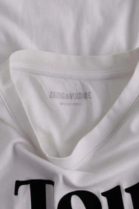 T-shirt Zadig & Voltaire Blanc en Coton