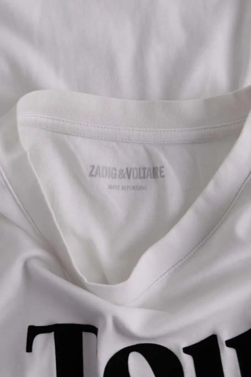 T-shirt Zadig & Voltaire Blanc en Coton