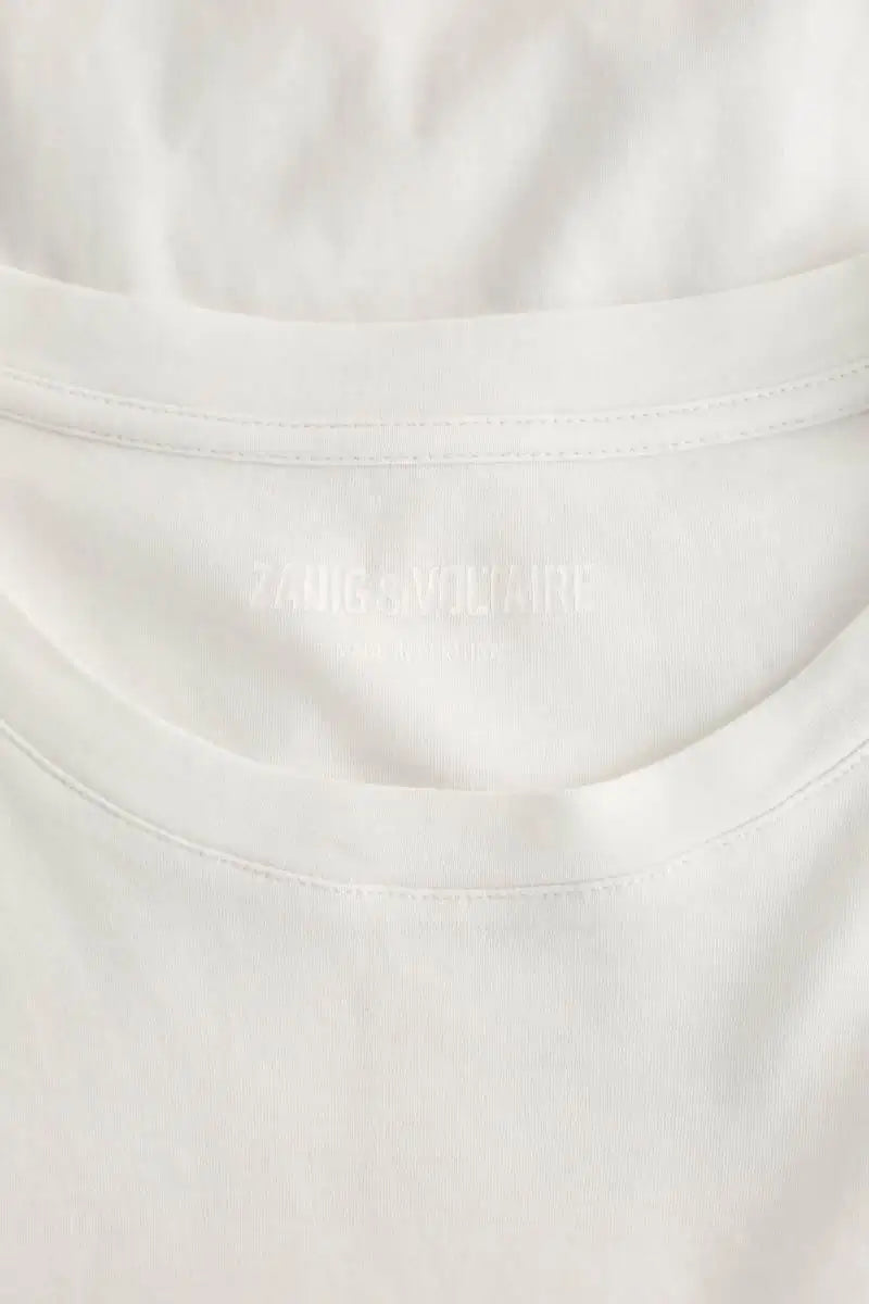 T-shirt Zadig & Voltaire Blanc en Coton