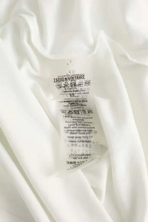 T-shirt Zadig & Voltaire Blanc en Coton