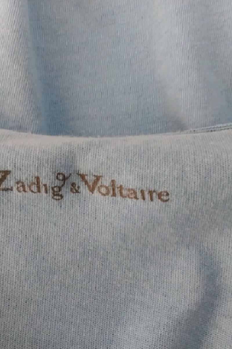 T-shirt Zadig & Voltaire Bleu en Coton