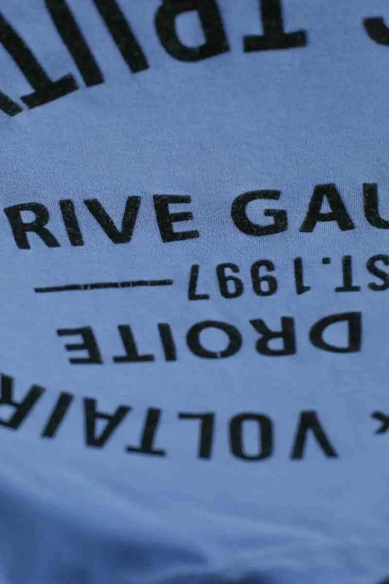 T-shirt Zadig & Voltaire Bleu en Coton