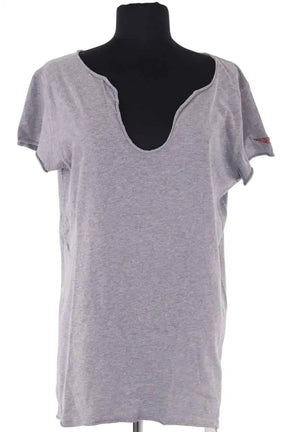 T-shirt Zadig & Voltaire Gris en Coton, taille M - Seconde Main