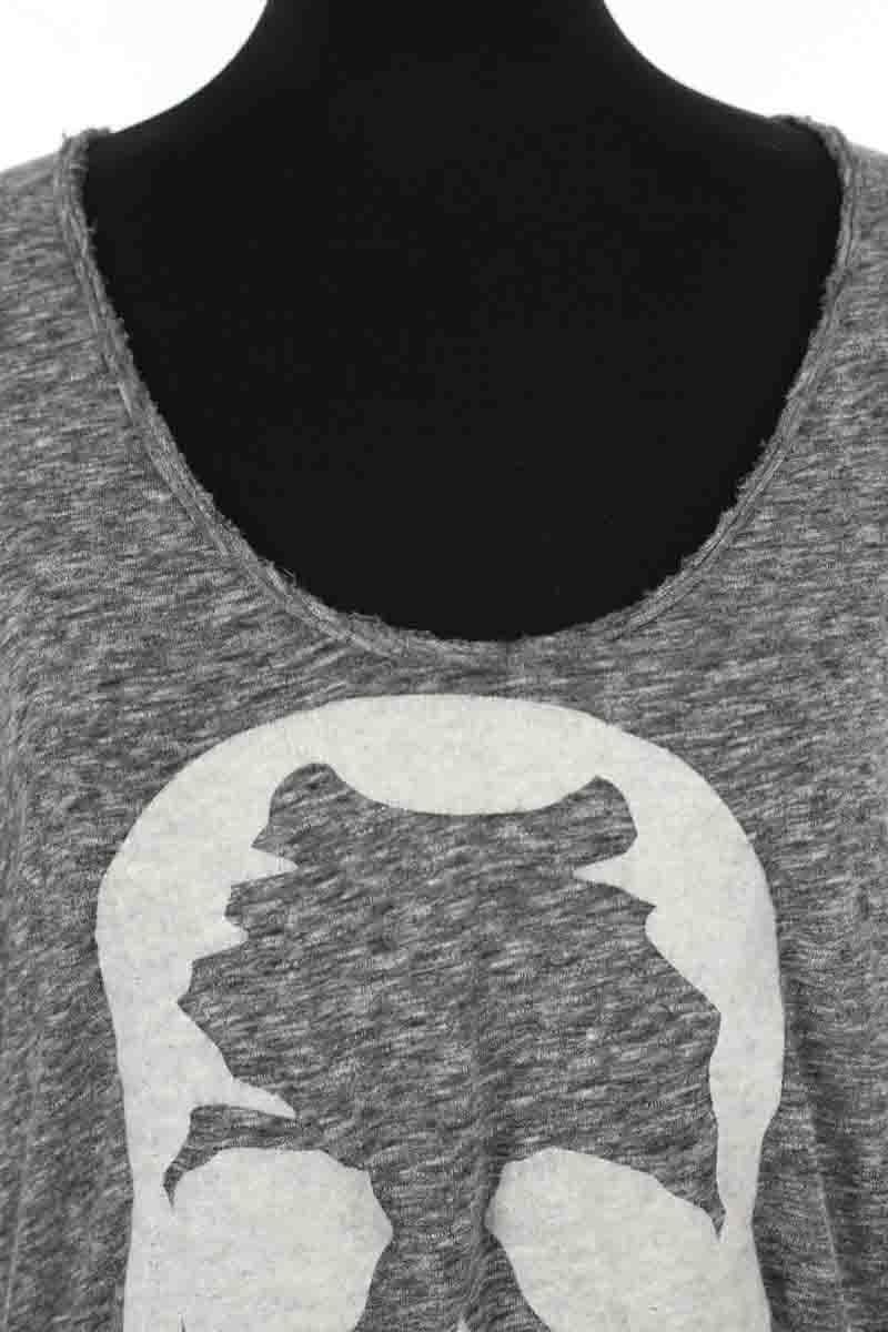 T-shirt Zadig & Voltaire Gris en Coton