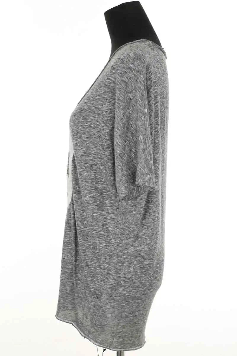 T-shirt Zadig & Voltaire Gris en Coton