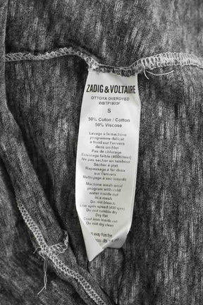 T-shirt Zadig & Voltaire Gris en Coton