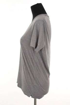 T-shirt Zadig & Voltaire Gris en Coton