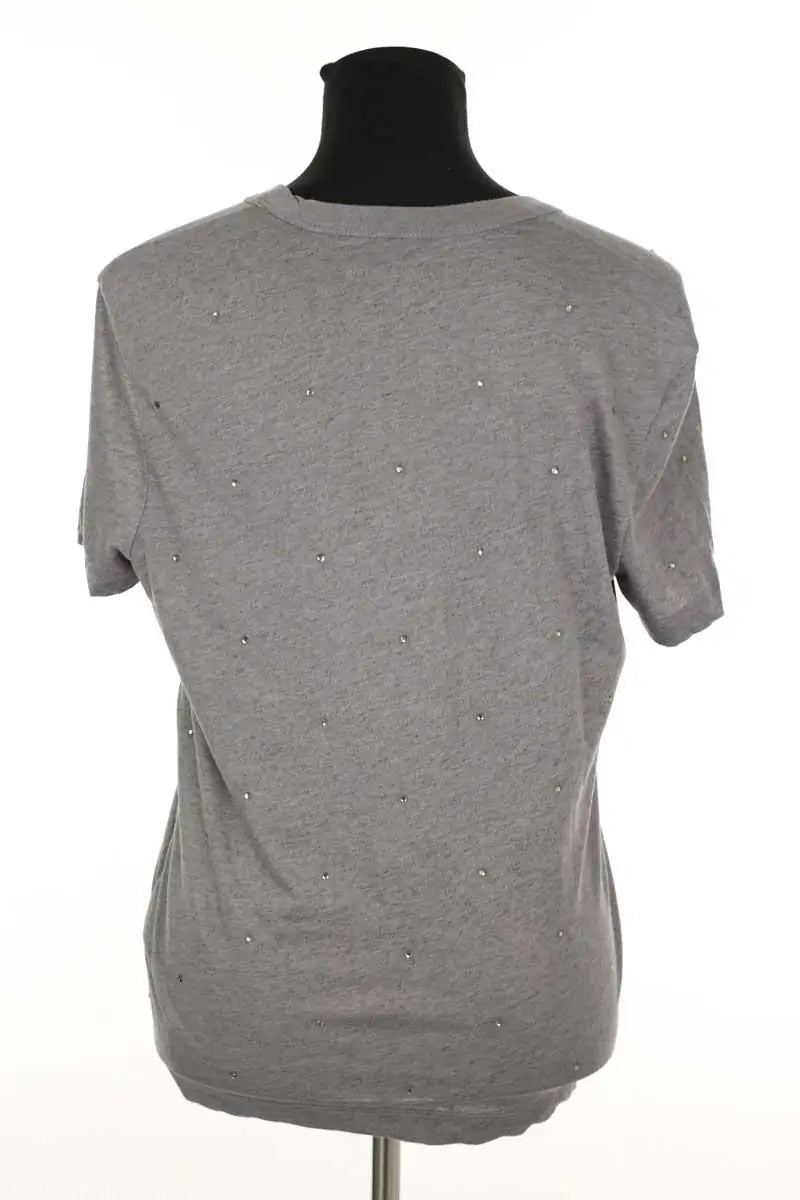 T-shirt Zadig & Voltaire Gris en Coton