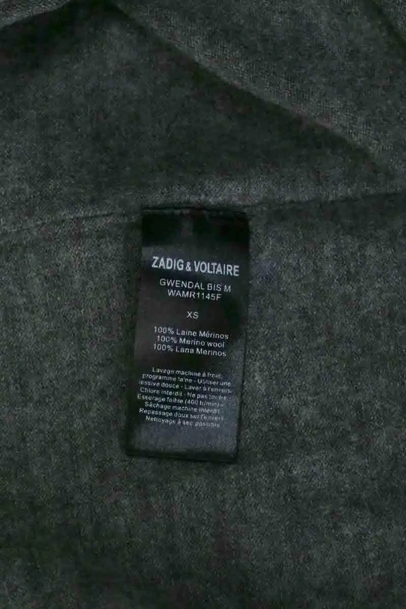 T-shirt Zadig & Voltaire Gris en Laine