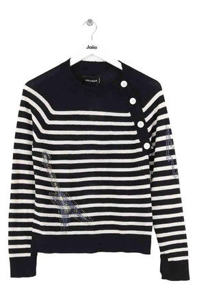 T-shirt Zadig & Voltaire Noir en Cachemire, taille XS - Seconde Main