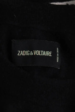 T-shirt Zadig & Voltaire Noir en Cachemire