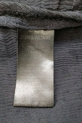 T-shirt Zadig & Voltaire Noir en Coton
