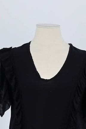T-shirt Zadig & Voltaire Noir en Viscose