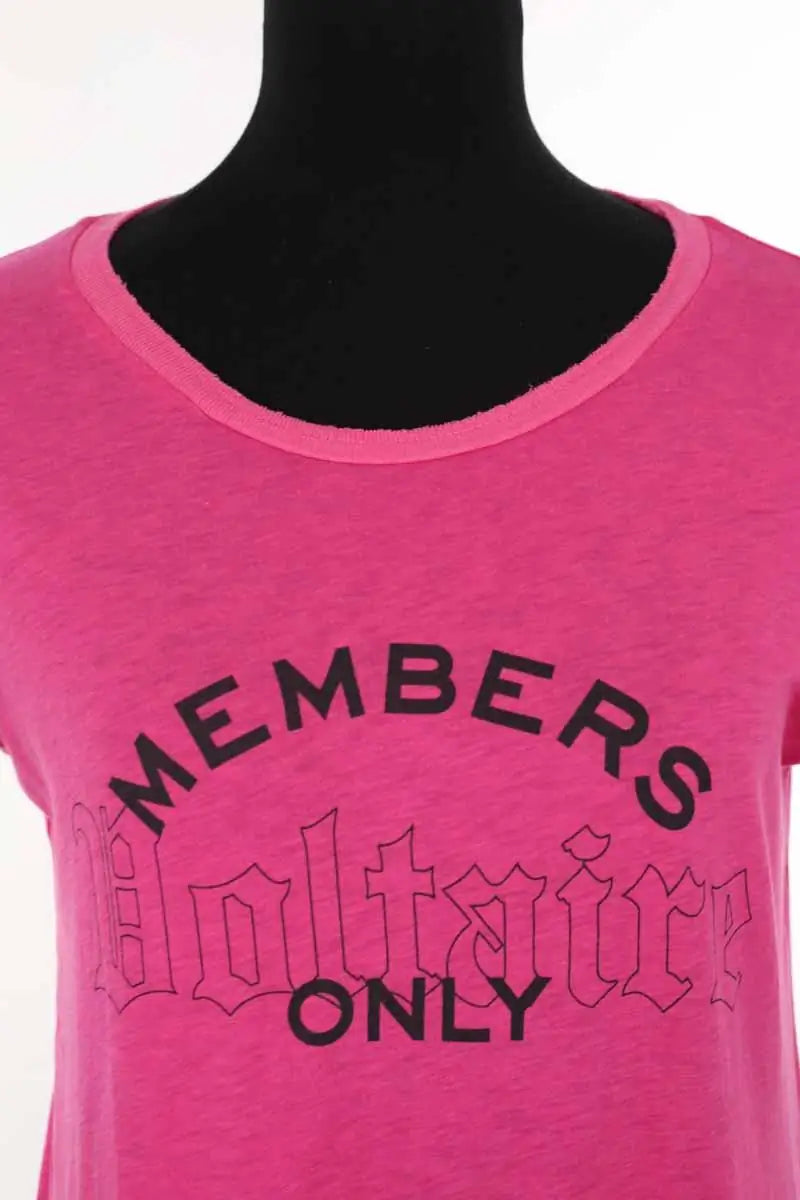 T-shirt Zadig & Voltaire Rose en Coton