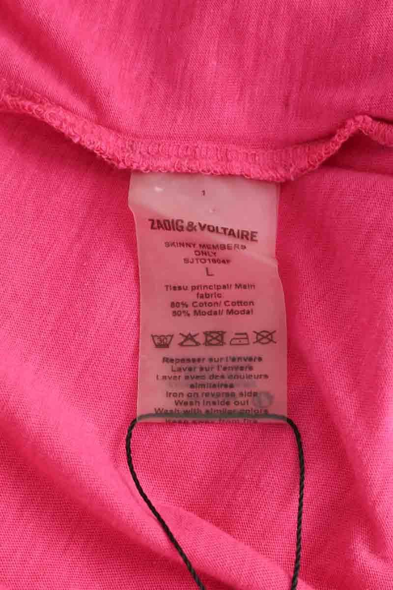 T-shirt Zadig & Voltaire Rose en Coton