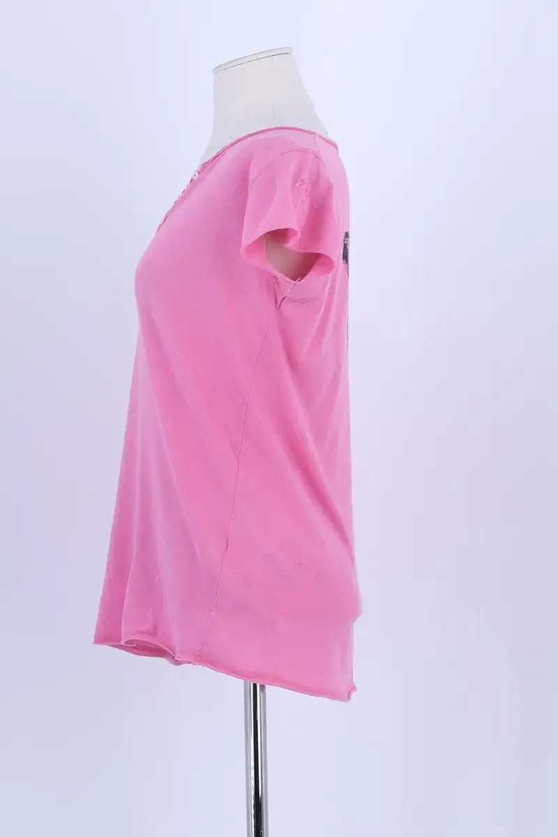 T-shirt Zadig & Voltaire Rose en Coton