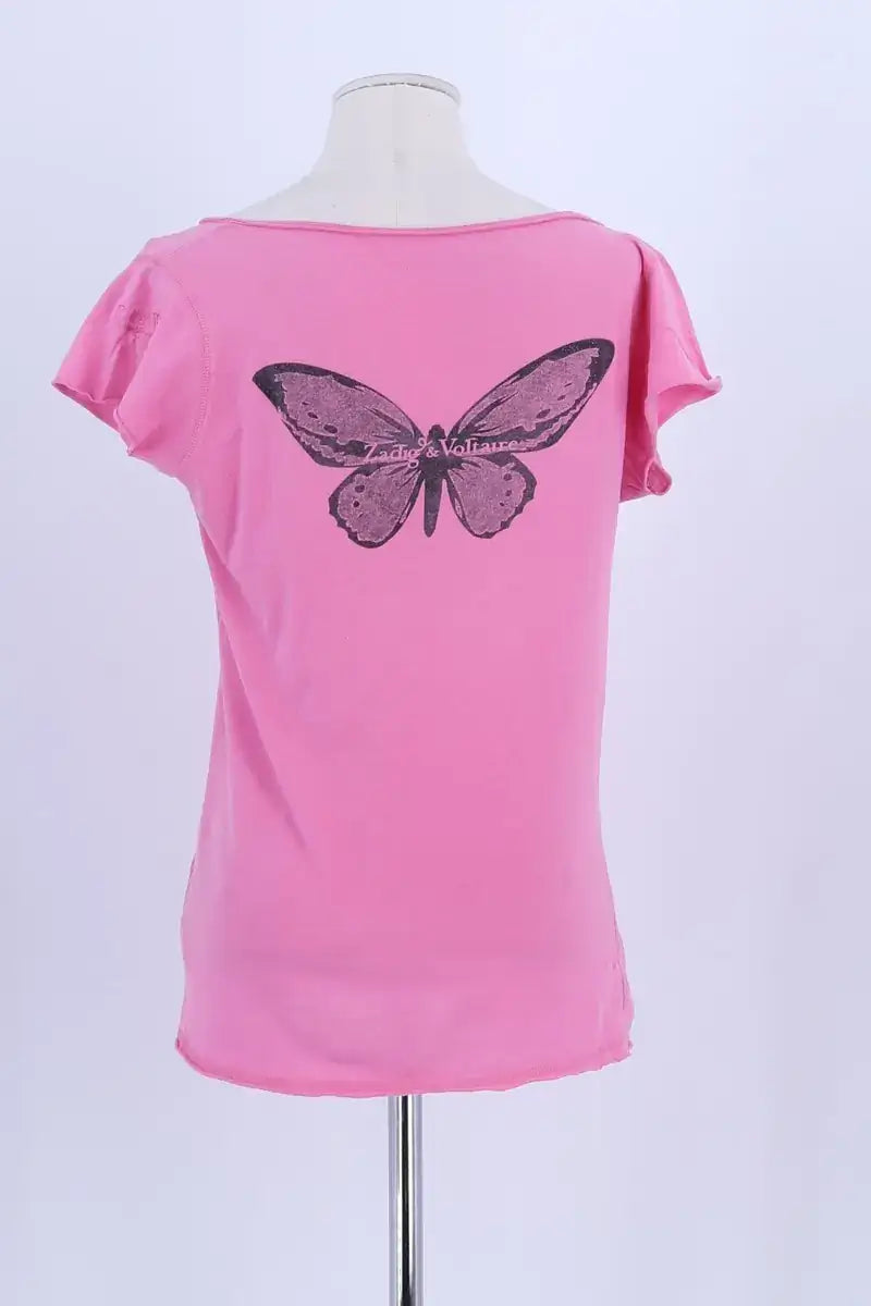 T-shirt Zadig & Voltaire Rose en Coton