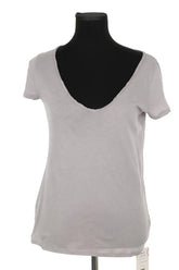 T-shirt Zadig & Voltaire Tarzan Gris en Coton, taille S - Seconde Main