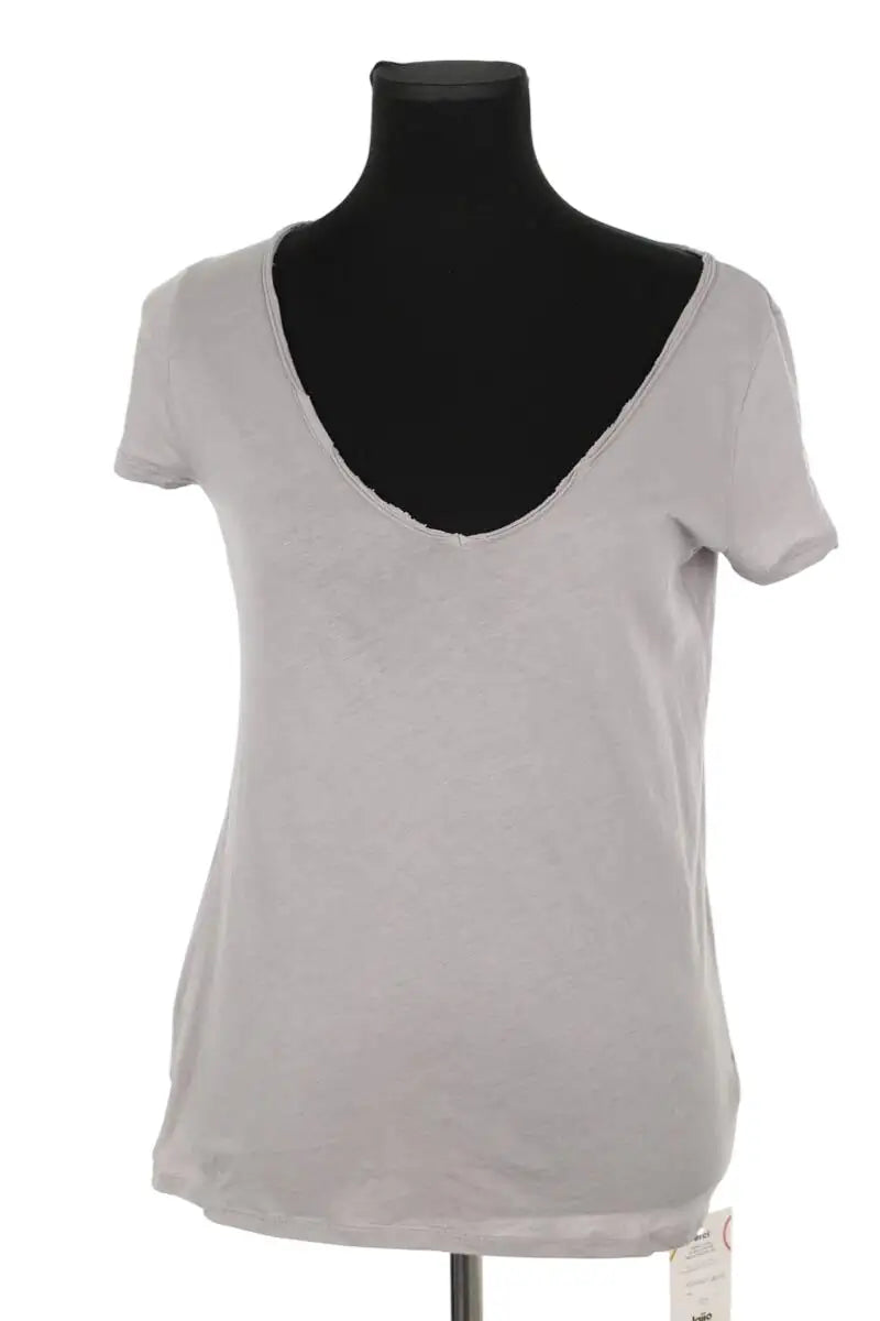 T-shirt Zadig & Voltaire Tarzan Gris en Coton, taille S - Seconde Main