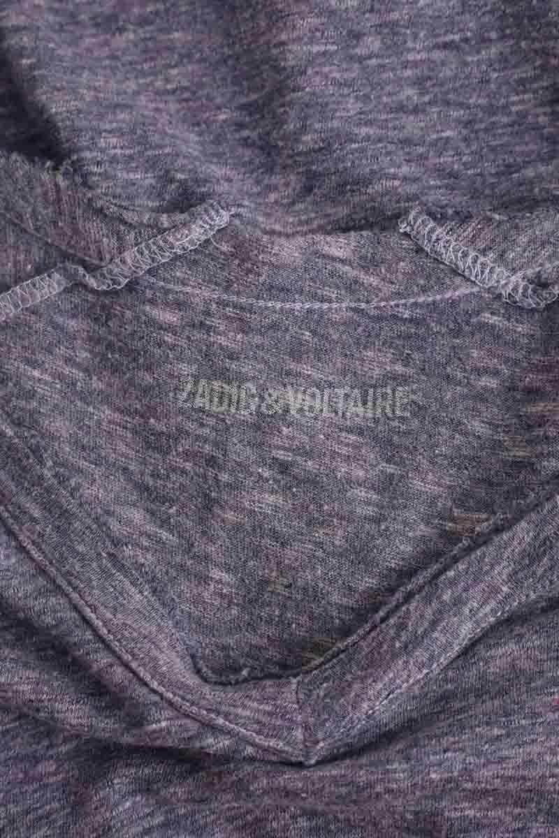 T-shirt Zadig & Voltaire Violet en Coton