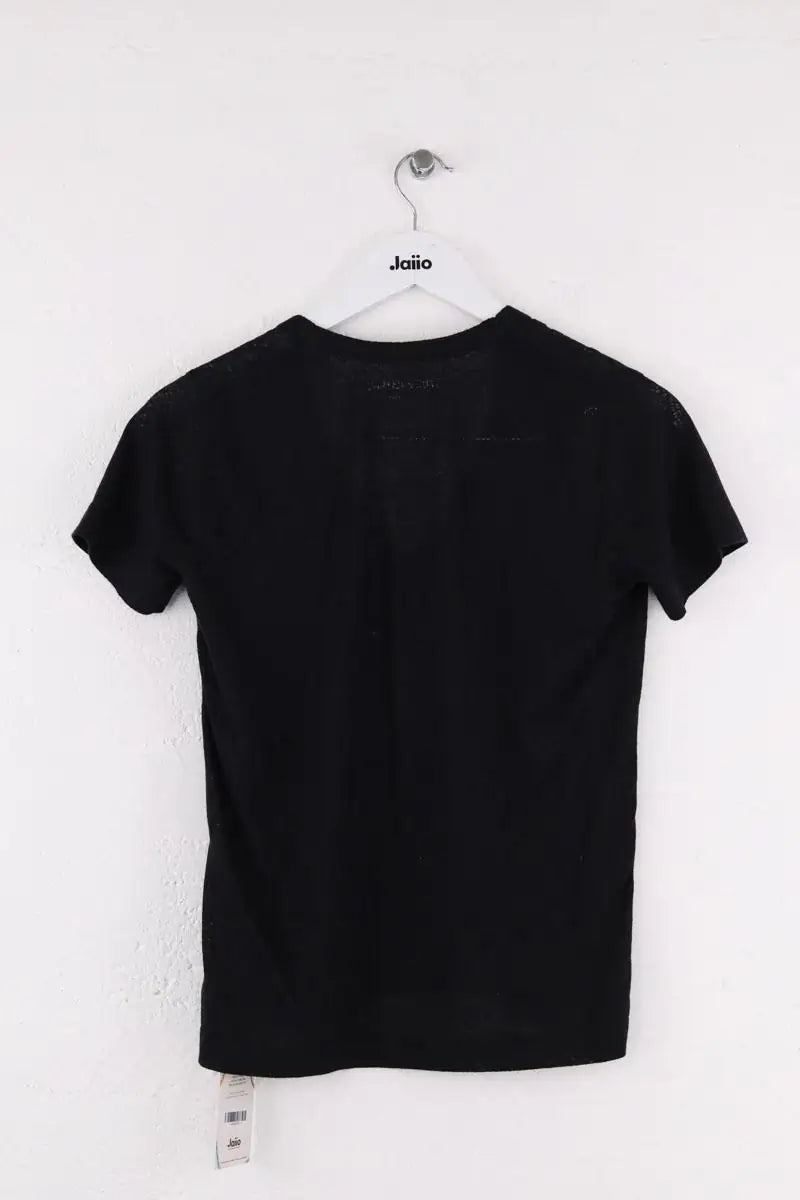 T-shirt Zadig & Voltaire Wassa burn Noir en Synthétique