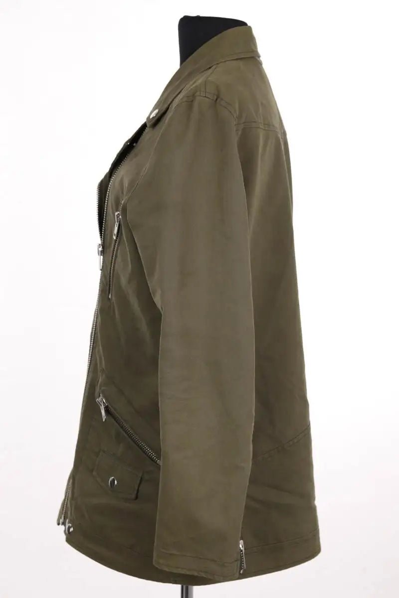 Veste The Kooples Kaki en Synthétique